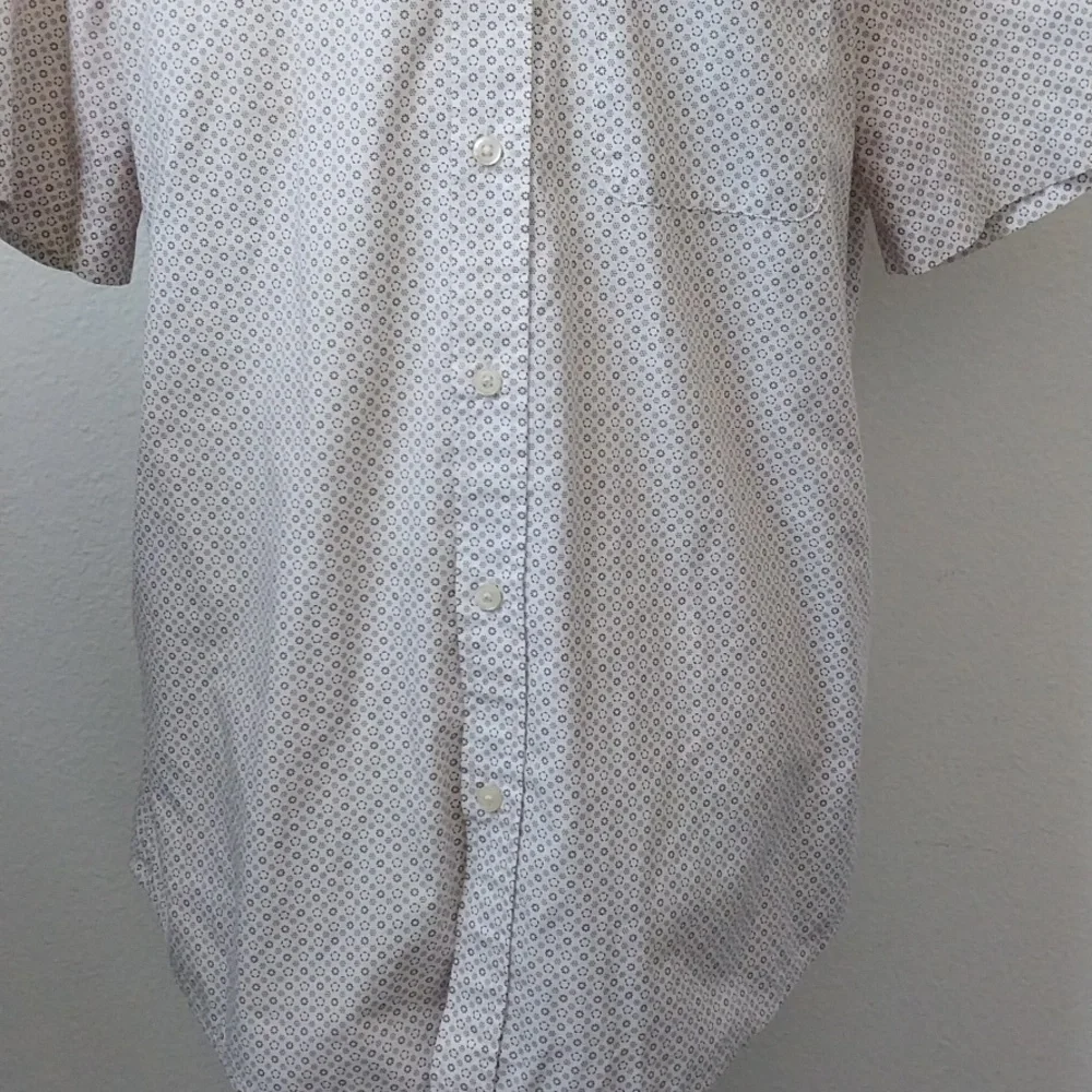 Bananas Republic Men's Short Sleeve Button-down Shirt size Large